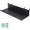 GHIBFBT Scaffalatura acustica, colore nero, pannelli acustici, 17,2 x 10 cm, accessori in metallo, pannelli acustici per pannelli acustici, verticali, fai da te per ufficio, cucina (25,2 x 10 cm)