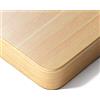 MAIDeSITe Piano del tavolo, scrivania regolabile in altezza elettrica, 140 x 70 x 2,5 cm