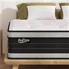 Bednew Materasso Matrimoniale 140x200 cm Modello Lusso Supremo con Doppio Topper Morbido, Spessore Extra 34 cm, Molle Insacchettate e Memory Gel Ibrido, 7 Zone, Comfort Avvolgente, 101 Notti