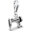 Nenalina charm macchina da cucire in argento per donna 713280-000