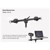 Godox LSA 10 Braccio Dual Mount per base laptop e altro