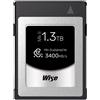 Wise 1.3TB CFexpress 4.0 Type B PRO Mk II Memory Card 3700 - 3600 MB/s per Video 8K