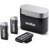 Godox WEC S Kit2 2.4 GHz Wireless Microphone System Sony