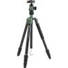 Fotopro X Go Chameleon treppiede in alluminio Verde 4 sezioni con Testa a Sfera FPH-52Q