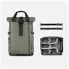 WANDRD PRVKE 31L Wasatch Green Photo Bundle V4 Zaino Fotografico con Cube V2 Incluso