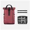 WANDRD PRVKE 31L Rhone Burgundy Photo Bundle V4 Zaino Fotografico con Cube V2 Incluso