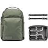 WANDRD PRVKE Pocket 21 Litri Zaino Kit Fotografico Verde Wasatch con Ampia Tasca Frontale