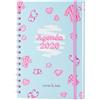Nurse is Love Agenda 2025 2026-16 Mesi per infermieri e studenti con disegni, notebook pianificatore settimanale, mensile e motivazione quotidiana | Regalo per infermieri, medici e TCAE - Blu