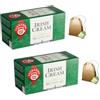 TEEKANNE Pompadour | Teekanne | Tè Nero Crema Irlandese | Tè Nero Aroma Cremoso Panna Cioccolato Vaniglia - 2 x 20 Filtri (66 Gr)