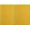Vaessen Creative Florence - Cartoncino glitterato, 5 fogli di carta A4, 250 g/m², colore: oro (Confezione da 2)