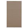 Gardinia EASYFIX Tenda Plissettata a 2 Binari, Tessuto 100% Poliestere, Tortora, 85 x 130 cm