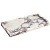 FutureStone - Portasciugamani in marmo calaccata, 100% naturale, per il bagno, colore: viola
