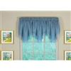 Today's Curtain Emelia Original Voile Ascot 63,5 cm, Zeppa Blu, 101,6 cm L x 63,5 cm