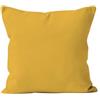Soleil d'ocre, ALIX Federa per cuscino Poliestere Giallo radieux 60x60 cm