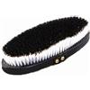Tattini Spazzola Tattini in PVC nero con dorso in legno