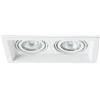 Arte Lamp Canis Faretti LED Soffitto Orientabili 1 Luce in Metallo e Alluminio Bianco per Ufficio Studio Negozio Showroom con Luce Mirata per Interni Moderni