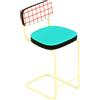 Seletti - Sedia da bar imbottita Super Furniture - Multicolore - Espanso - Designer Hello Again