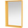 MONTANA - Specchio murale Colour Frame - Giallo - Vetro specchio - Designer Peter J. Lassen