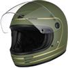 ORIGINE Casco Moto Integrale Casco Vintage Retrò con Visiera ECE