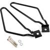EBTOOLS Supporto Universale Per Borse Laterali Da Moto - Per Xl883 (Nero Argento) - Elerose Soporte Alforjas