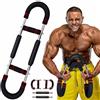 Harkta Allenatore toracico per uomini,Twister ArmTrainer (40BL-110BL/18KG-50KG)6 gradini Regolazione Attrezzo per Allenatore per gli avambracci