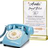 FiayaCom Libro degli Ospiti Audio per Matrimonio, Telefono con 32GB di Memoria per Messaggi Audio Personalizzati, Volume Regolabile, con Funzione di Riproduzione dei Messaggi, Adatto a Tutti i Tipi di