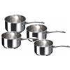 Beka Cookware Set di 4 pentole in acciaio inox 14/16/18 / 20cm Beka 12066984