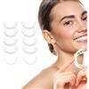 AEIXYA 4 Paia Faccette Dentali Universali Superiore E Inferiore,Dentiera Provvisoria,Protesi Dentale, Provvisoria Denti Finti Per Uomini E Donne Di Denti Cattivi,Denti Finti Da Applicare Da Soli(A)
