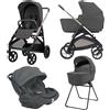 Inglesina System Quattro Aptica con Darwin Recline Evo - Marble Grey 2026