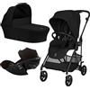 Cybex Trio Melio con Navicella Melio e Cloud G i-Size - Magic Black 2026