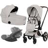 Cybex Platinum Trio Priam Style con Cloud T Plus - Rose Gold - City Grey 2026