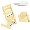 Stokke Tripp Trapp e Vassoio con Baby Set 2 - Lemon Yellow - White