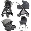 Inglesina System Quattro Electa con Darwin Recline Evo - Garage Grey 2026