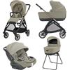 Inglesina System Quattro Electa con Darwin Recline Evo - Hangar Beige 2026