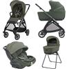 Inglesina System Quattro Electa con Darwin Recline Evo - Loft Green 2026