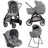 Inglesina System Quattro Aptica con Darwin i-Size - Crystal Grey 2026