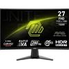 MSI Monitor MSI MAG 276CXFDE 27" Nero Full HD Rapid VA Curvo HDMI DP 280Hz