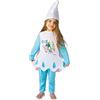 Ciao Puffetta Costume Travestimento Baby Originale I Puffi (Taglia 2-3 Anni) con Mantello