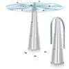 mizikuu Fliegenwedler, Fliegenvertreiber Ventilator Tragbar Fan Repellent Fliegenabwehr Vespe per mosche e insetti, per cucina, ristoranti e tavoli, terrazze