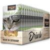 Leonardo Drink & Care Mobility Pollo | 20 x 40 g | Alimento complementare per gatti adulti | Per supportare l'assunzione di liquidi e la funzione articolare