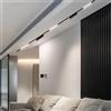 SUNMEIYI Nuova luce a binario magnetica dimmerabile telecomando 48VLed lampada da soffitto illuminazione a binario senza luce principale faretto di design