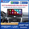 Road Top Display Touch da 12,3 Pollici per Auto, Lettore Multimediale per ML W166 GL X166 2012-2015 NTG4.5, Schermo GPS Carplay
