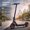 FREEBOY Monopattino Elettrico FREEBOY J03Pro 350W, 36V10.4Ah Adatto per Viaggi di Adolescenti, Facile da Trasportare, Pneumatici Resistenti all'Usura da 8.5 Pollici