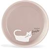 Fringe Studio 478001 - Ciotola piccola per animali domestici in gres porcellanato Whisker Cat Meow