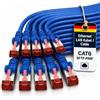 1aTTack.de 10x 0,5 m - Cavo patch di rete Cat 6 Cat6 RJ45 SFTP - blu