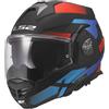 LS2 CASCO MODULARE LS2 FF901 ADVANT X NOVA BLACK RED BLUE 06 LS2 : Taglia Int - M