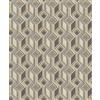 Rasch Carta da parati non tessuta grigio beige verde grafico rombi quadrati 746532
