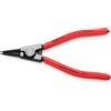 KNIPEX Pinza per anelli di sicurezza per anelli di sicurezza esterni su alberi in confezione Self-service rivestiti in, 46 11 A1 SB
