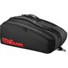 Wilson Borsa per racchetta V3 15PK da 2~15 pezzi, Nero, 76x45x34, Borsa per racchette da tennis