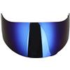 Yctze Casco Moto Completo Sostitutivo per AGV K3SV K5 con Visiera Blu M6O509 - Alta Qualità, Comfort e Sicurezza per Motociclisti Esperti